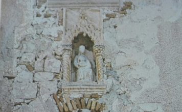 Ingresso al complesso monastico – la loggia e la cisterna della meridiana